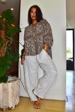 Ole Bubble Cotton Bandana Laurie Blouse Earth
